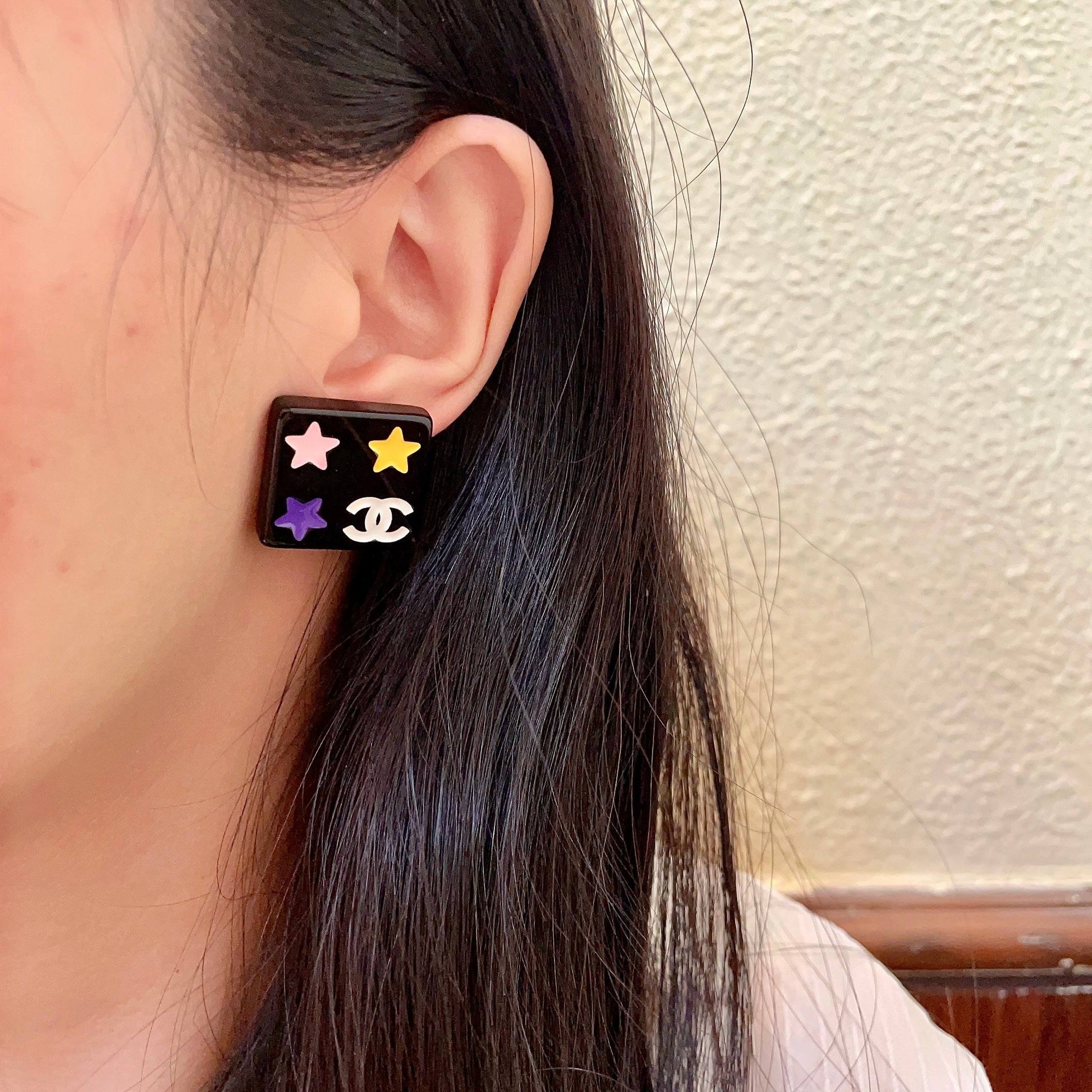 Chanel Star Earrings