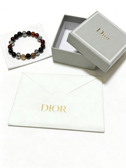 Dior Sterling Silver Vintage-Finish Bracelet