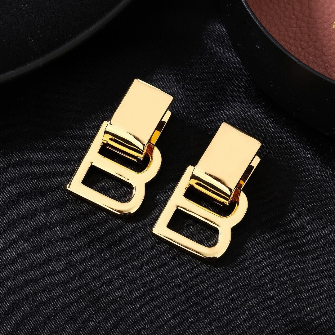 Balenciaga Brass Earrings