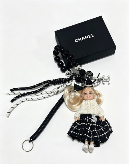 Chanel Vintage-Finish Keychain