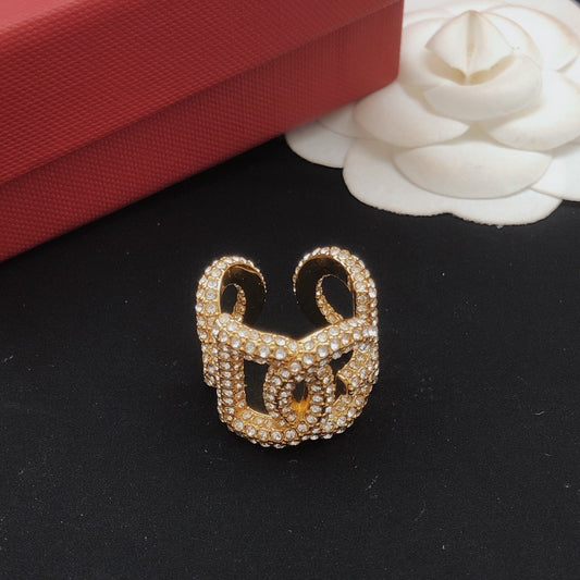 Unbranded Brass Logo Ring