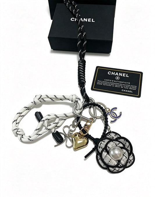 Chanel Vintage-Finish Keychain