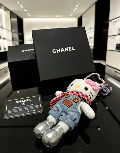Chanel Vintage-Finish Keychain