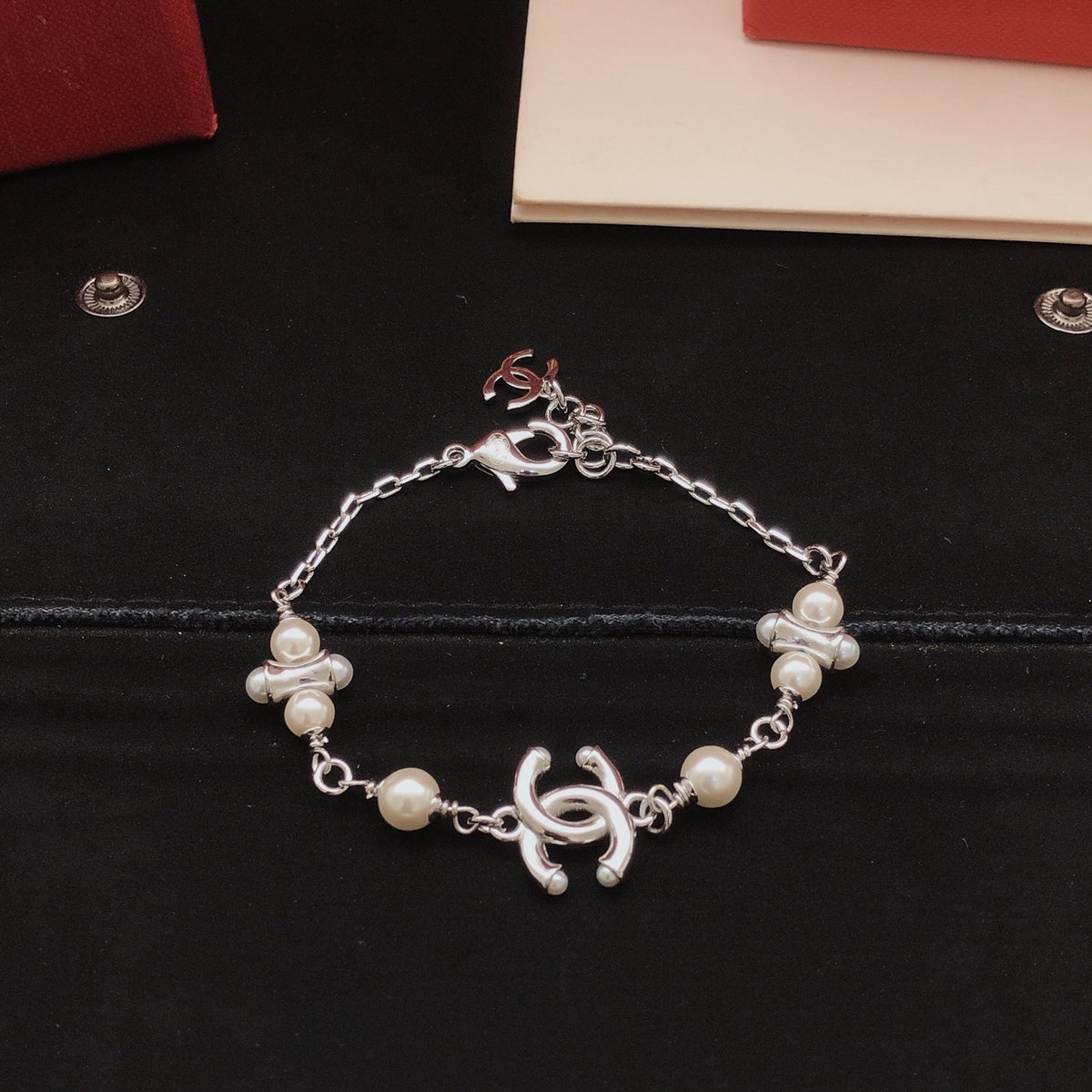 Chanel Silver Brass Bracelet