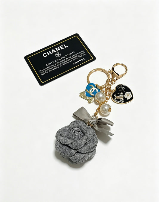 Chanel Vintage-Finish Keychain