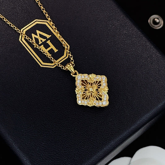 Harry Winston Brass Necklace