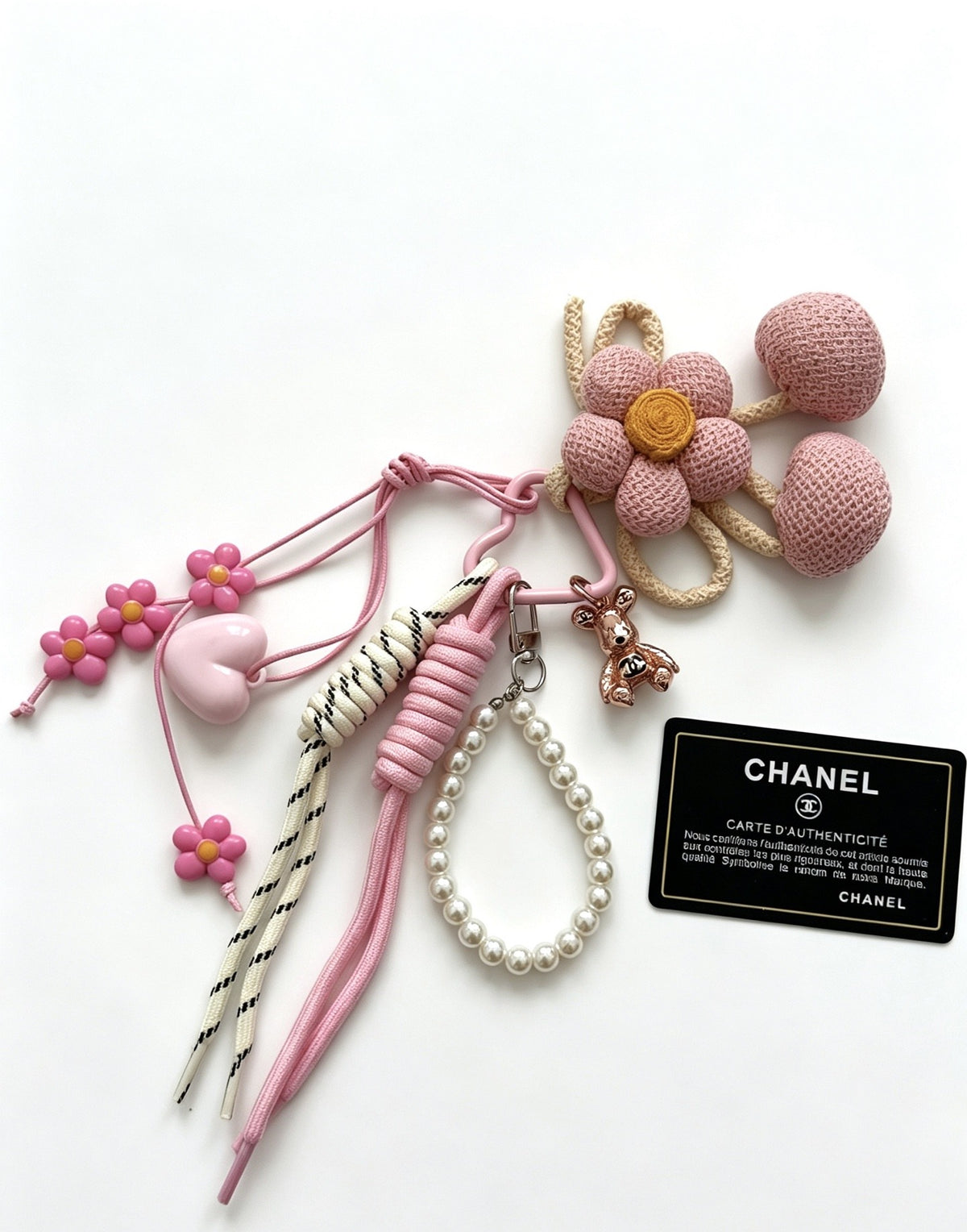 Chanel Vintage-Finish Keychain