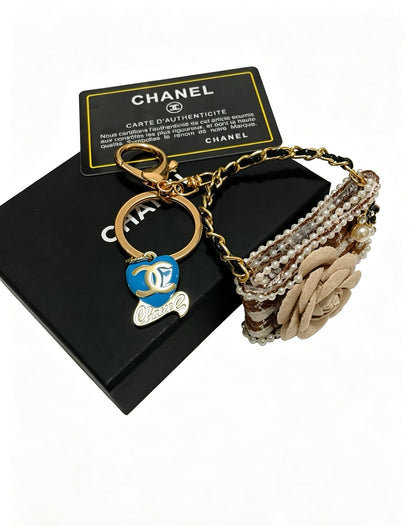 Chanel Vintage-Finish Keychain