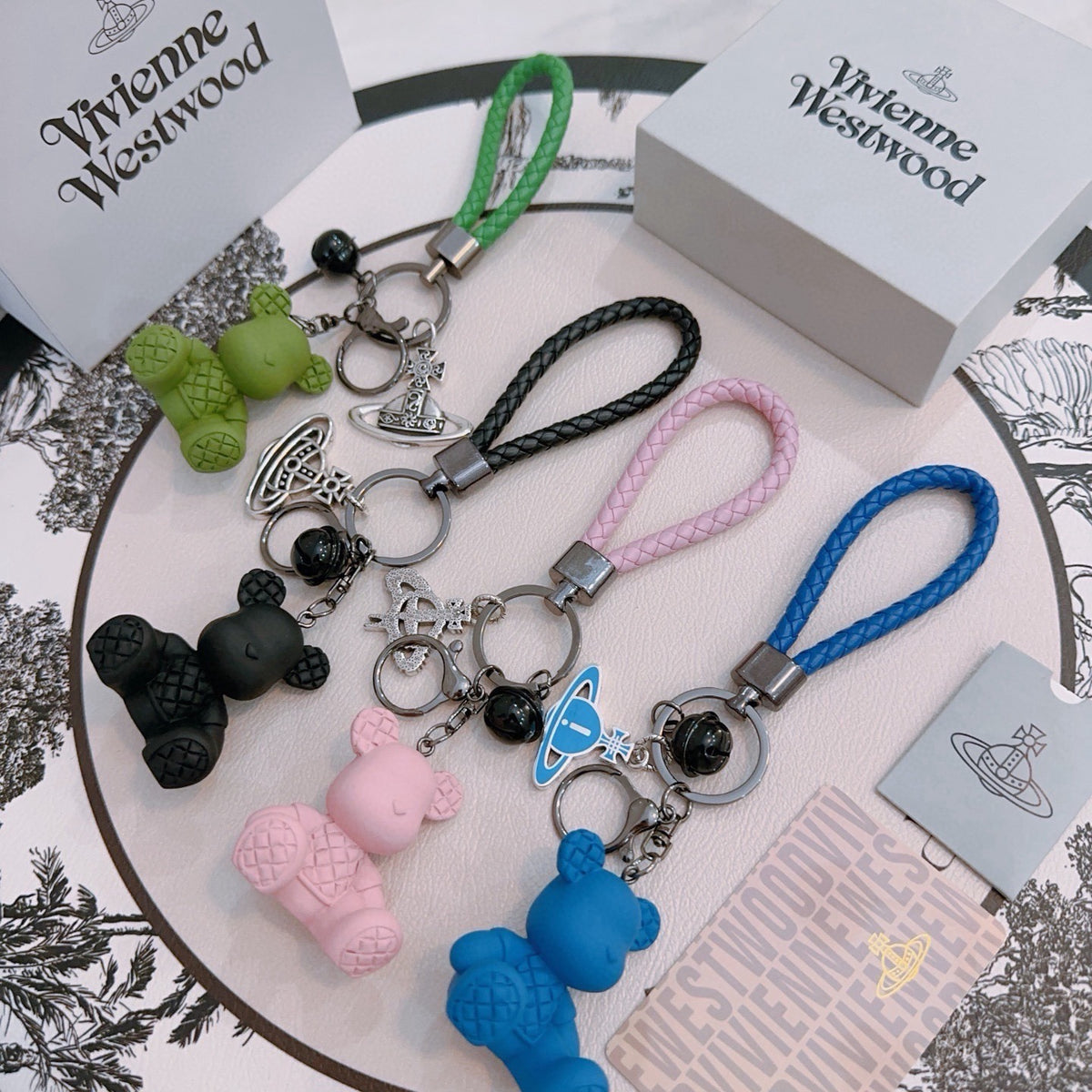 Vivienne Westwood Vintage-Finish Keychain