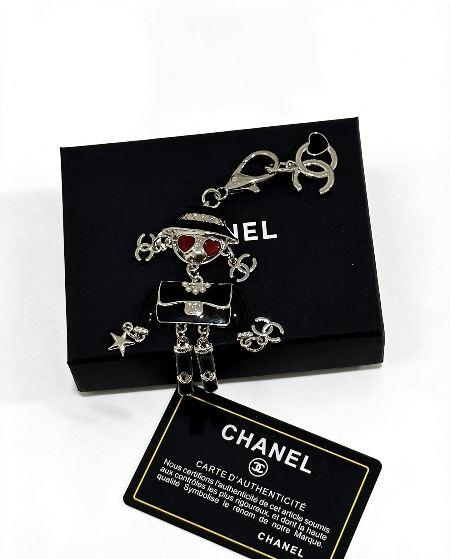 Chanel Vintage-Finish Keychain