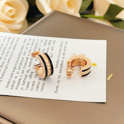 Bvlgari Brass Earrings