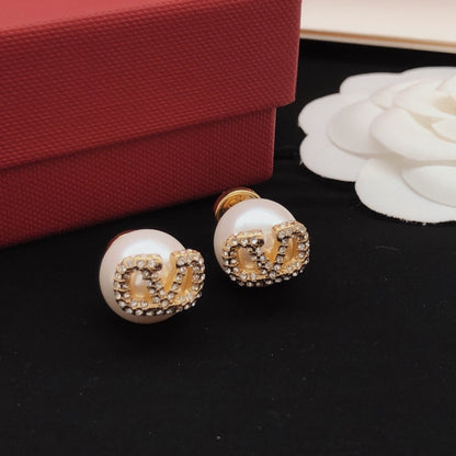 Valentino Pearl Earrings