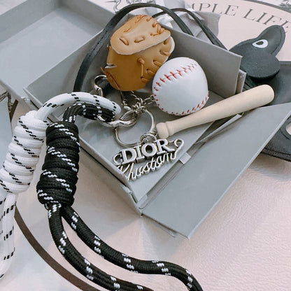 Dior Vintage-Finish Keychain