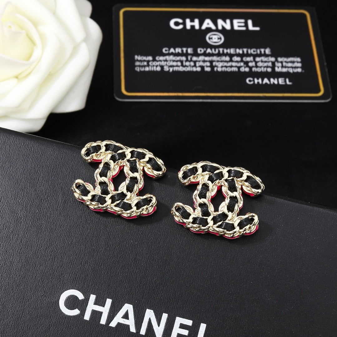 Chanel Brass Earrings
