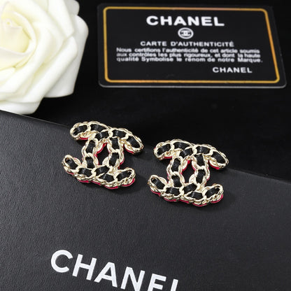 Chanel Brass Earrings