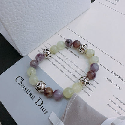 Dior Sterling Silver Vintage-Finish Bracelet