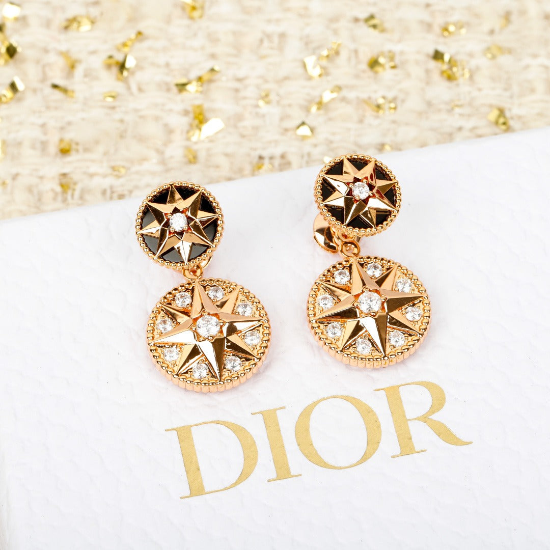 Dior Sterling Silver Earrings