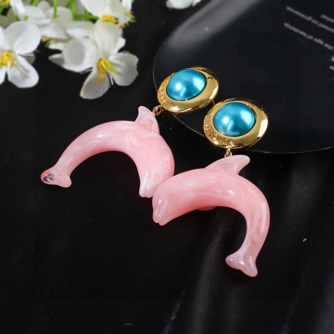 Balenciaga Brass Earrings