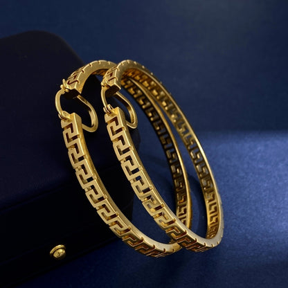 Versace Brass Earrings