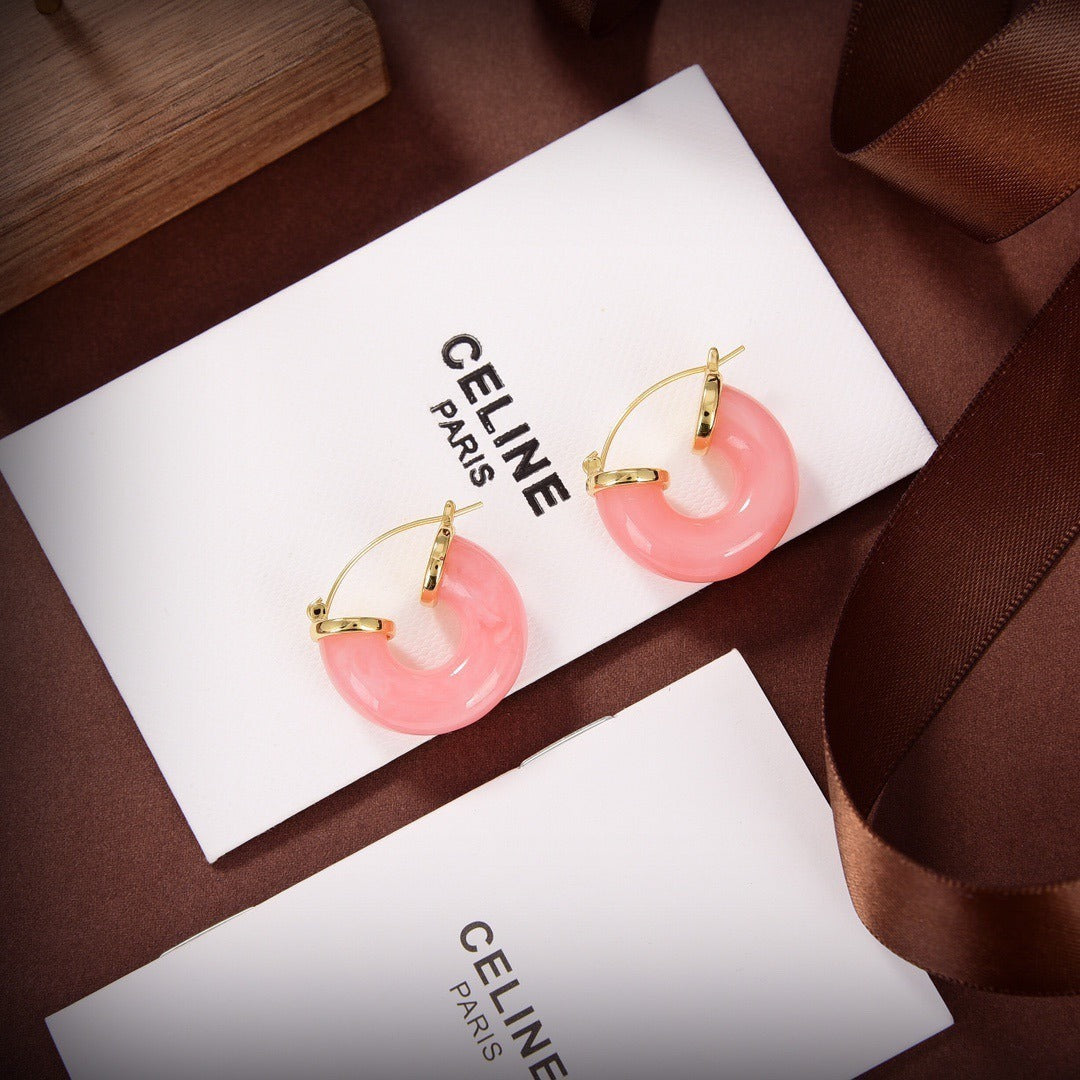 Celine Brass Earrings