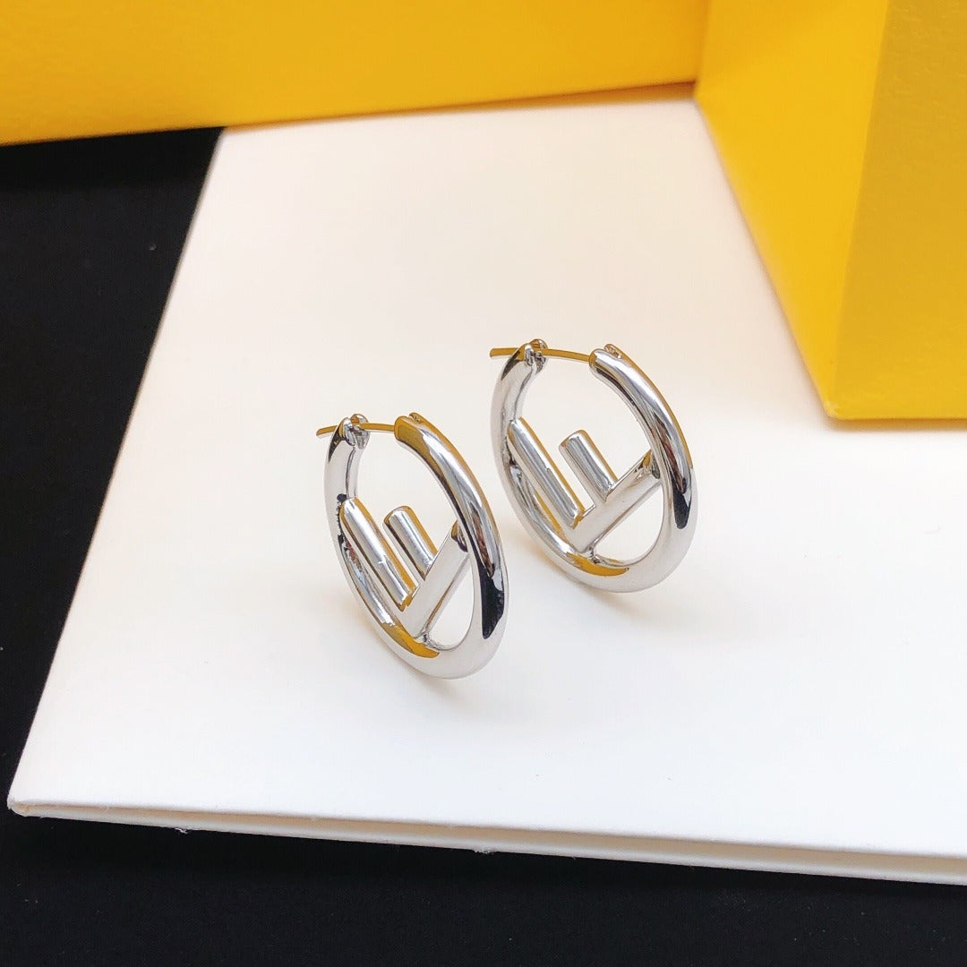 Fendi Silver Earrings