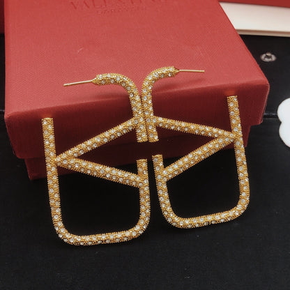 Valentino Brass Earrings