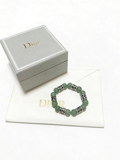 Dior Sterling Silver Vintage-Finish Bracelet