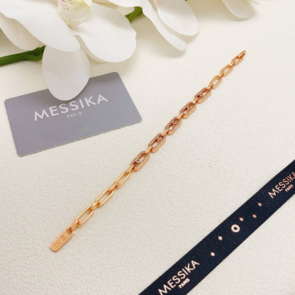 Messika Brass Pave Bracelet