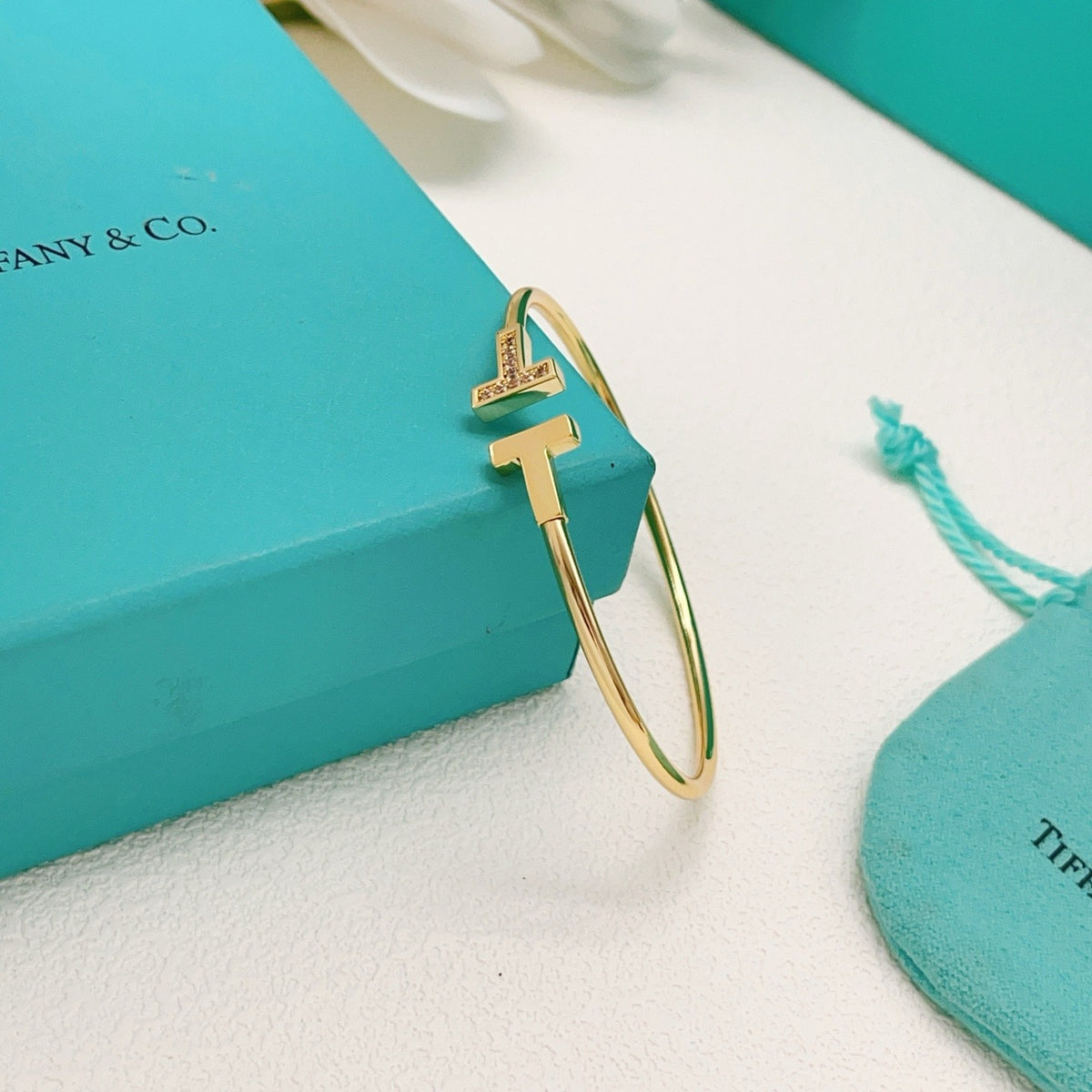 Tiffany & Co. Gold Brass Bracelet