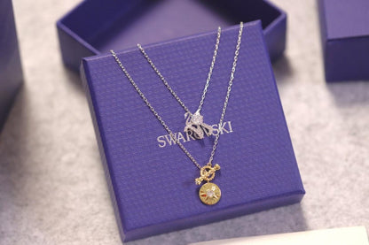 Swarovski White Crystal Necklace