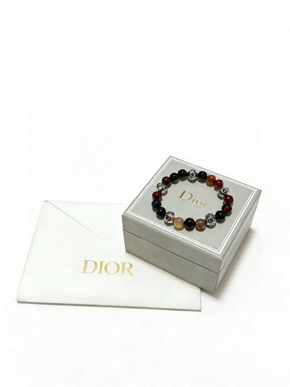 Dior Sterling Silver Vintage-Finish Bracelet
