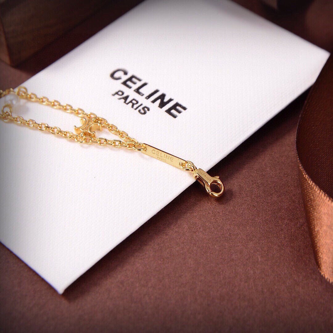Celine Brass Bracelet