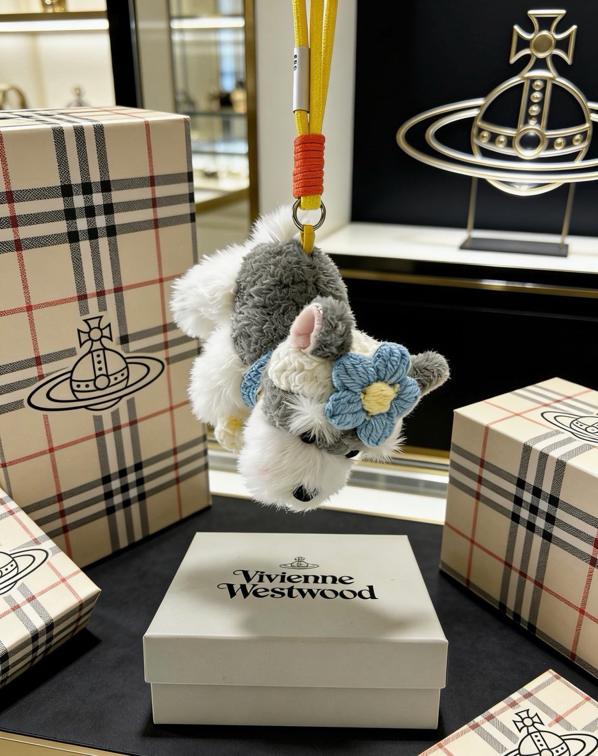 Vivienne Westwood Vintage-Finish Keychain