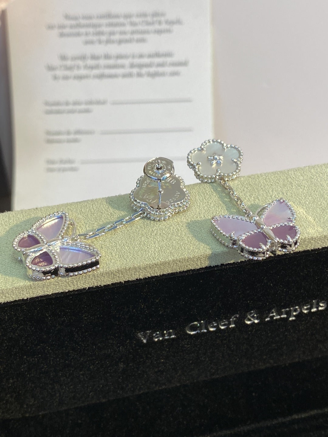 Van Cleef & Arpels Butterfly Earrings