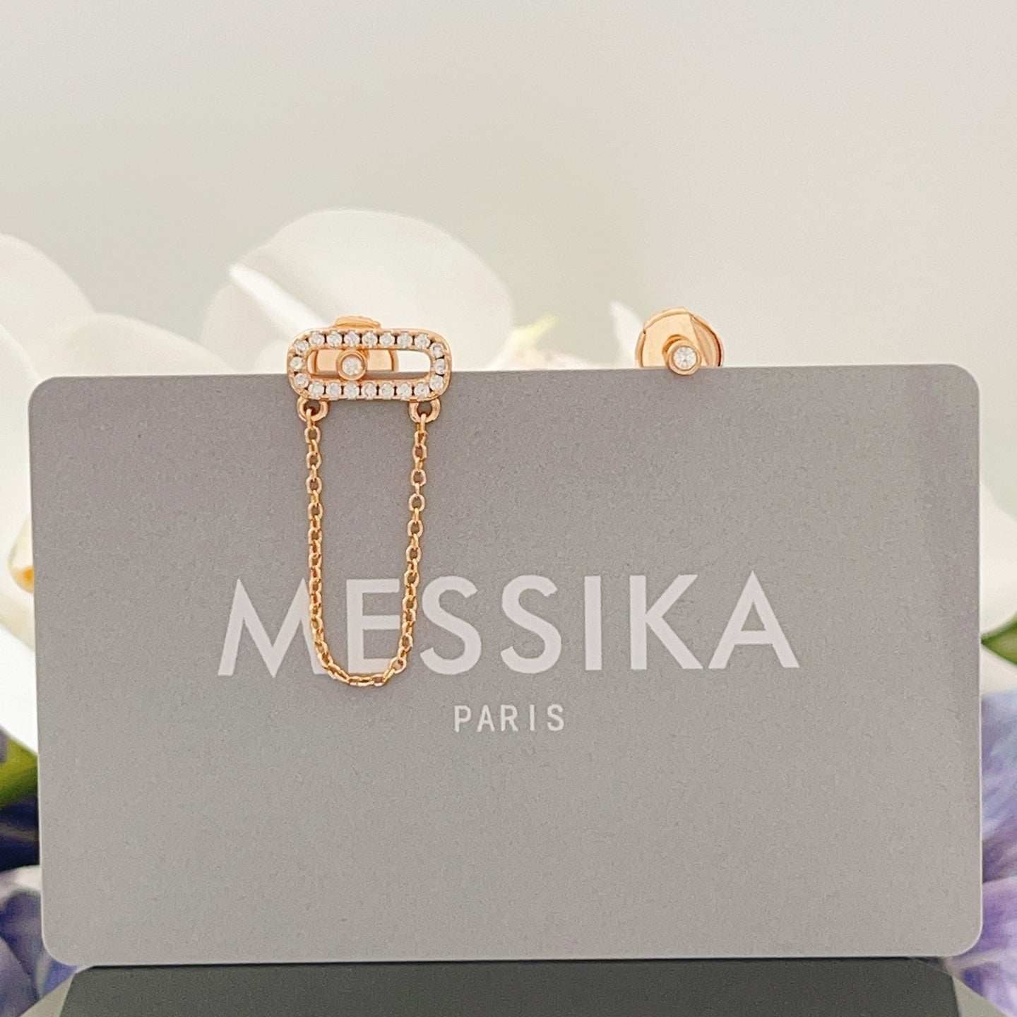 Messika Brass Tassel Earrings