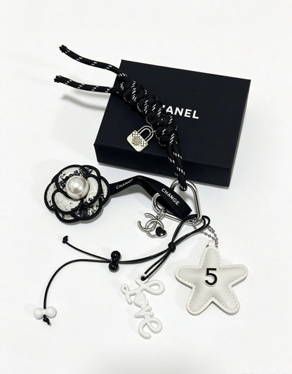 Chanel Vintage-Finish Keychain
