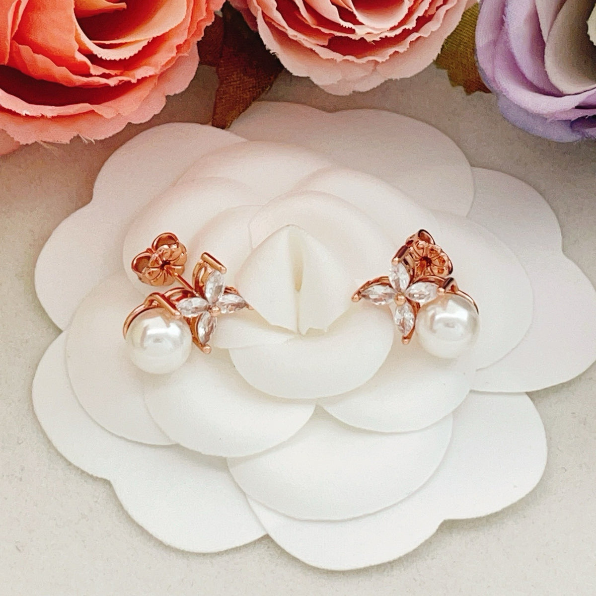Tiffany & Co. Brass Butterfly Earrings