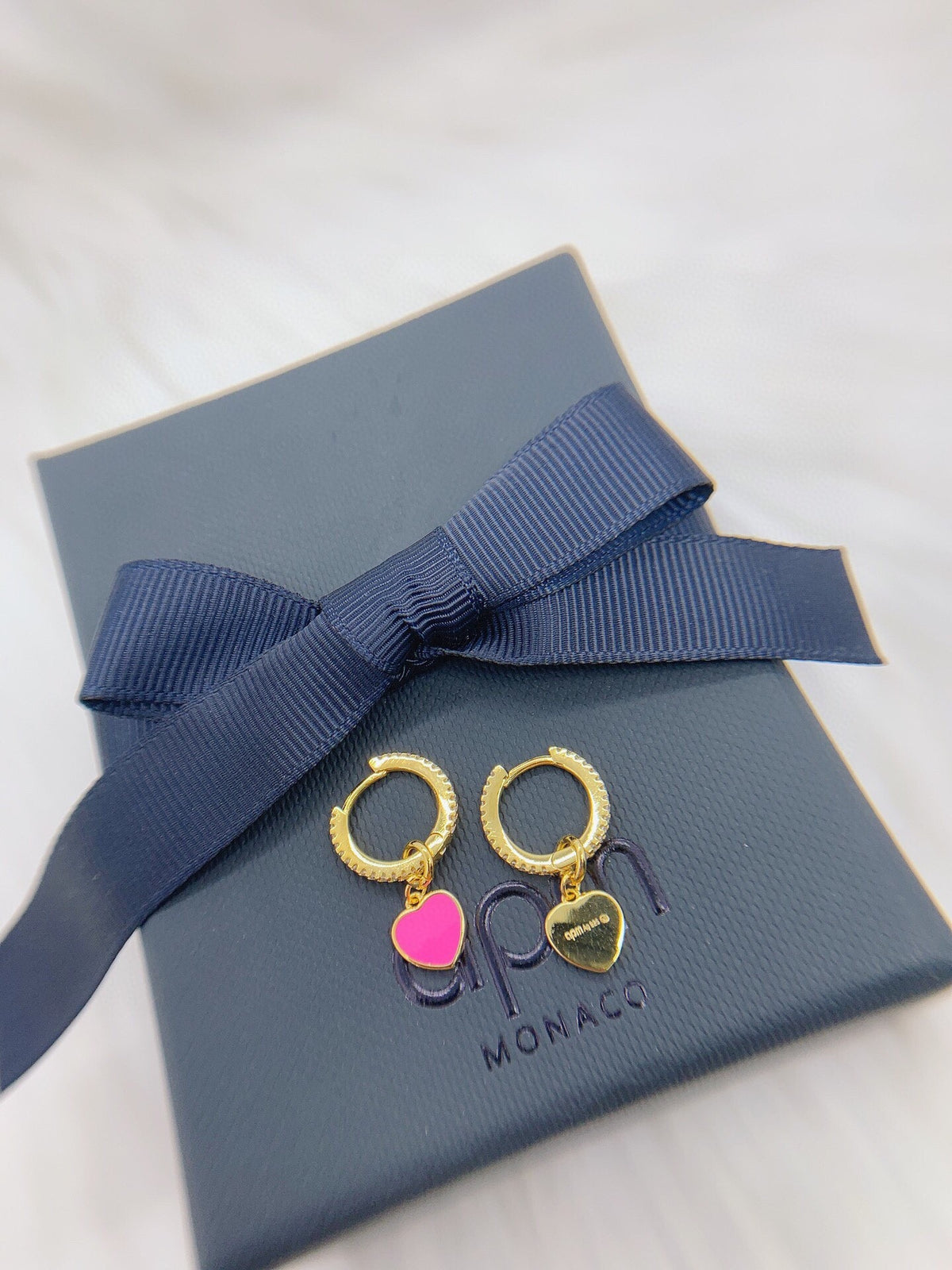APM Monaco Heart Earrings