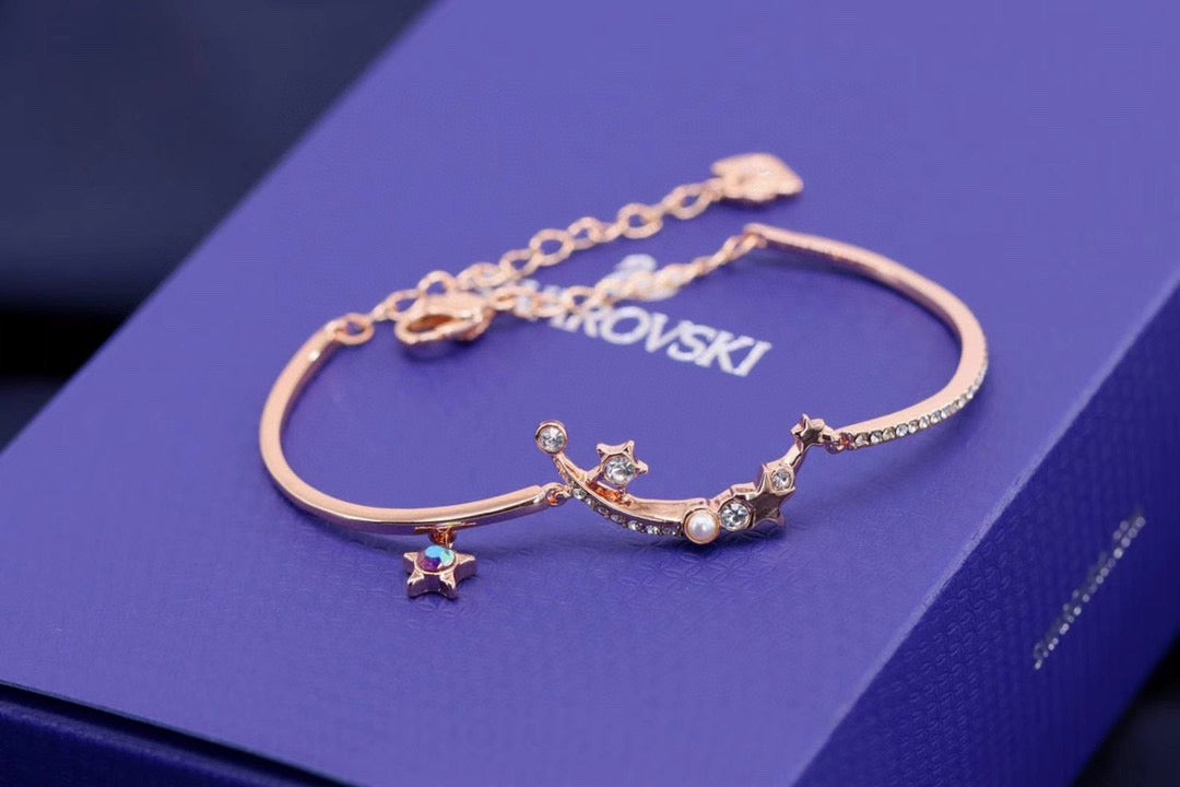 Swarovski Dark Navy Star Bracelet