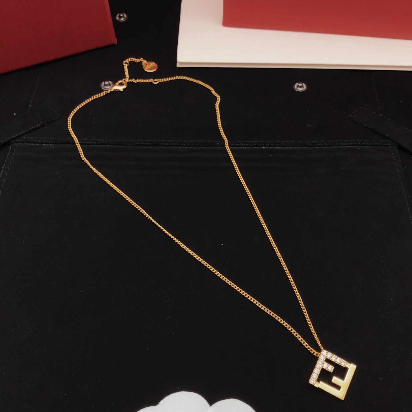 Fendi Brass Necklace