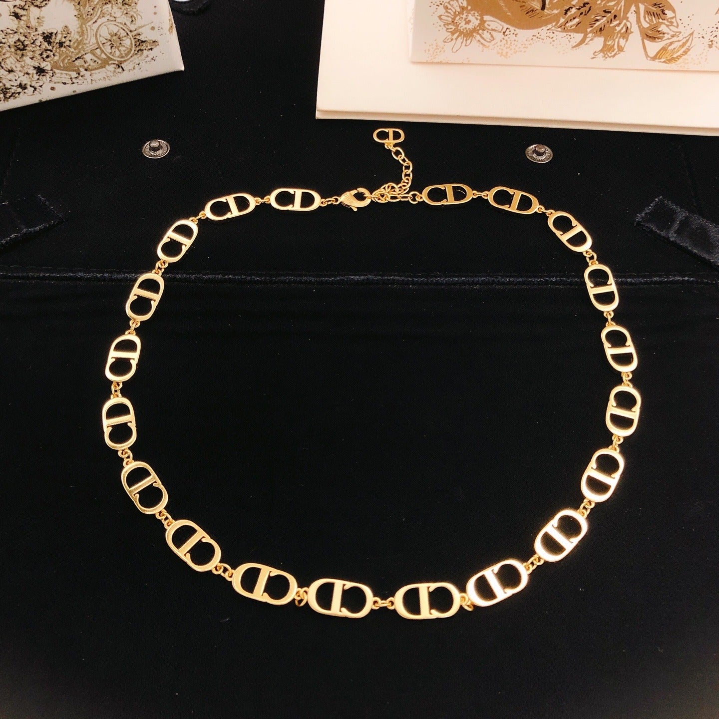 Dior Brass Necklace