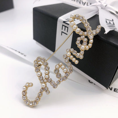 Chanel Pearl Brooch