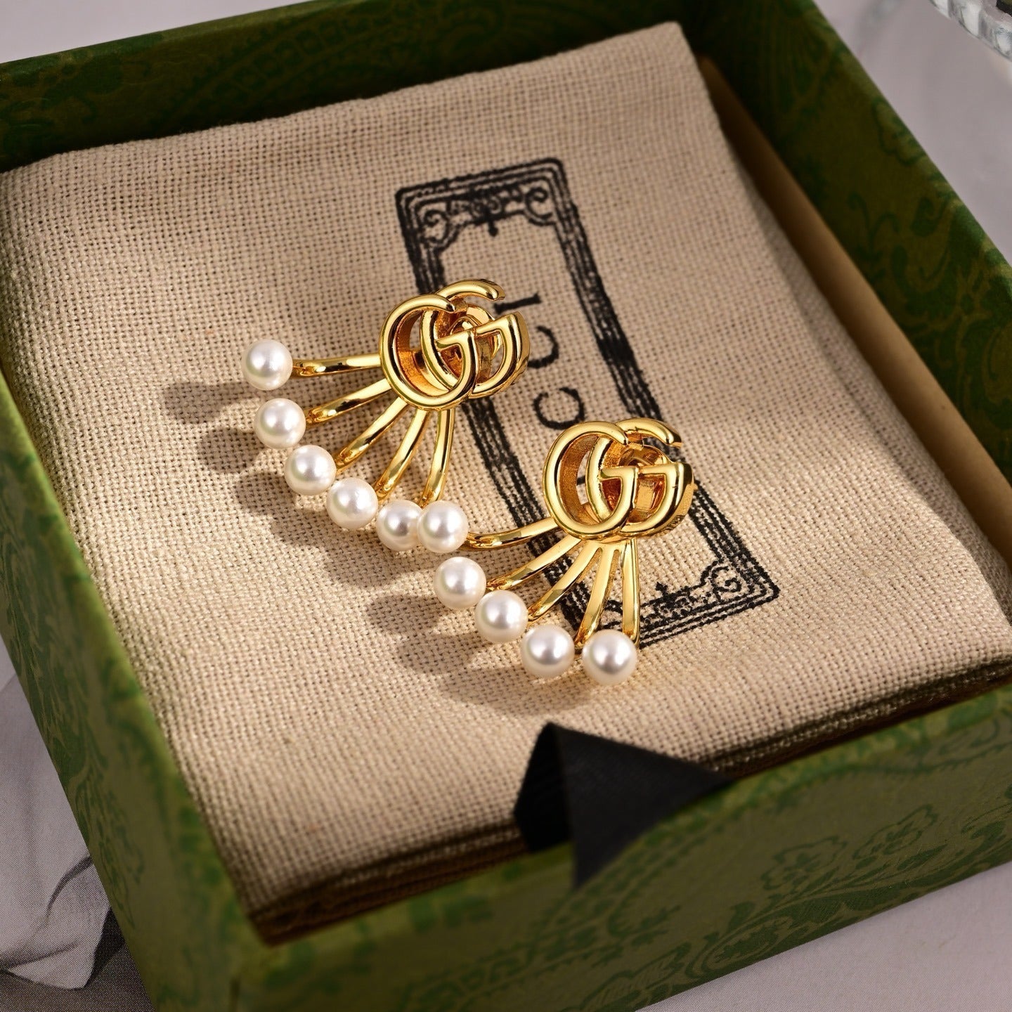 Gucci Logo Earrings