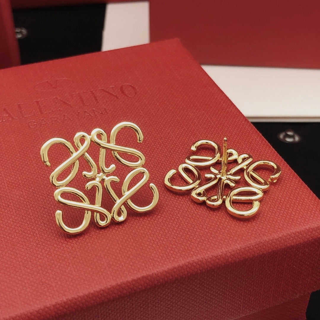 Loewe Brass Earrings