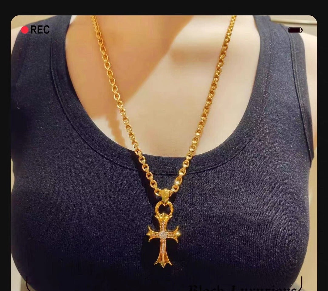 Unbranded Gold Cross Necklace