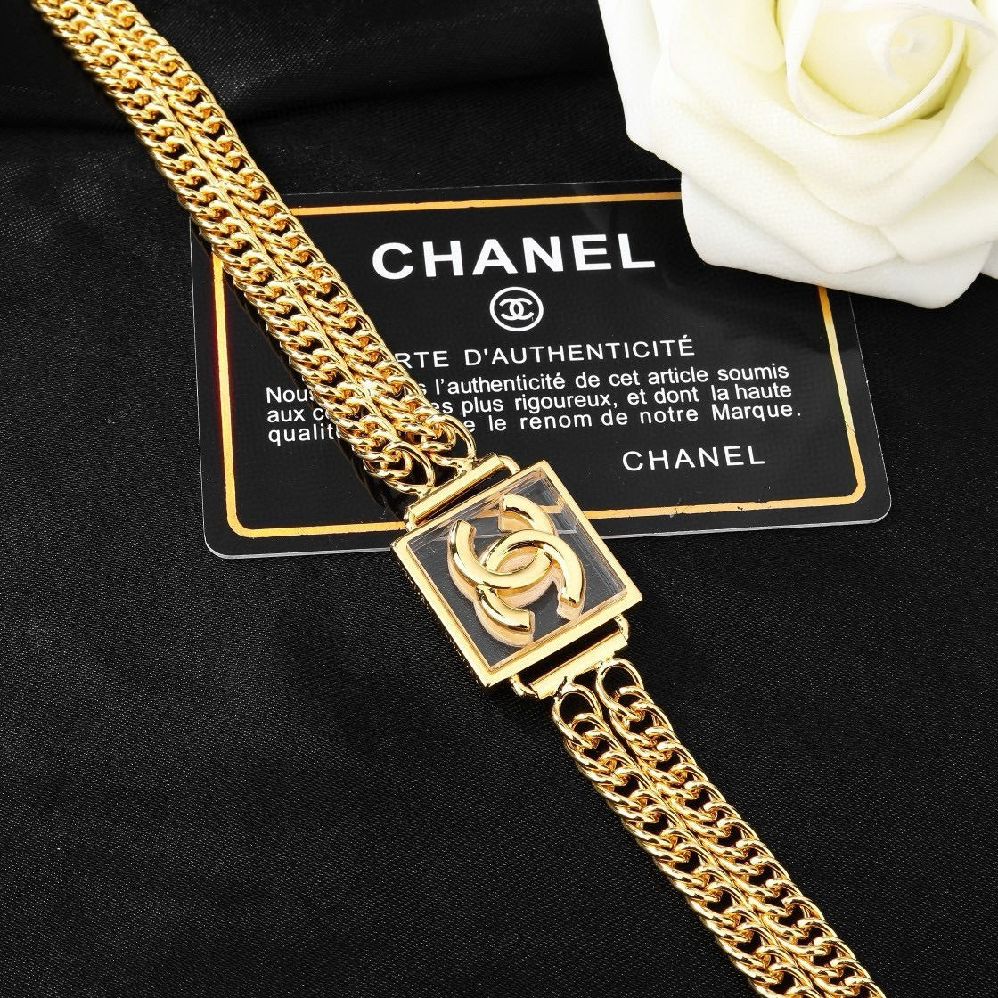 Chanel Brass Necklace