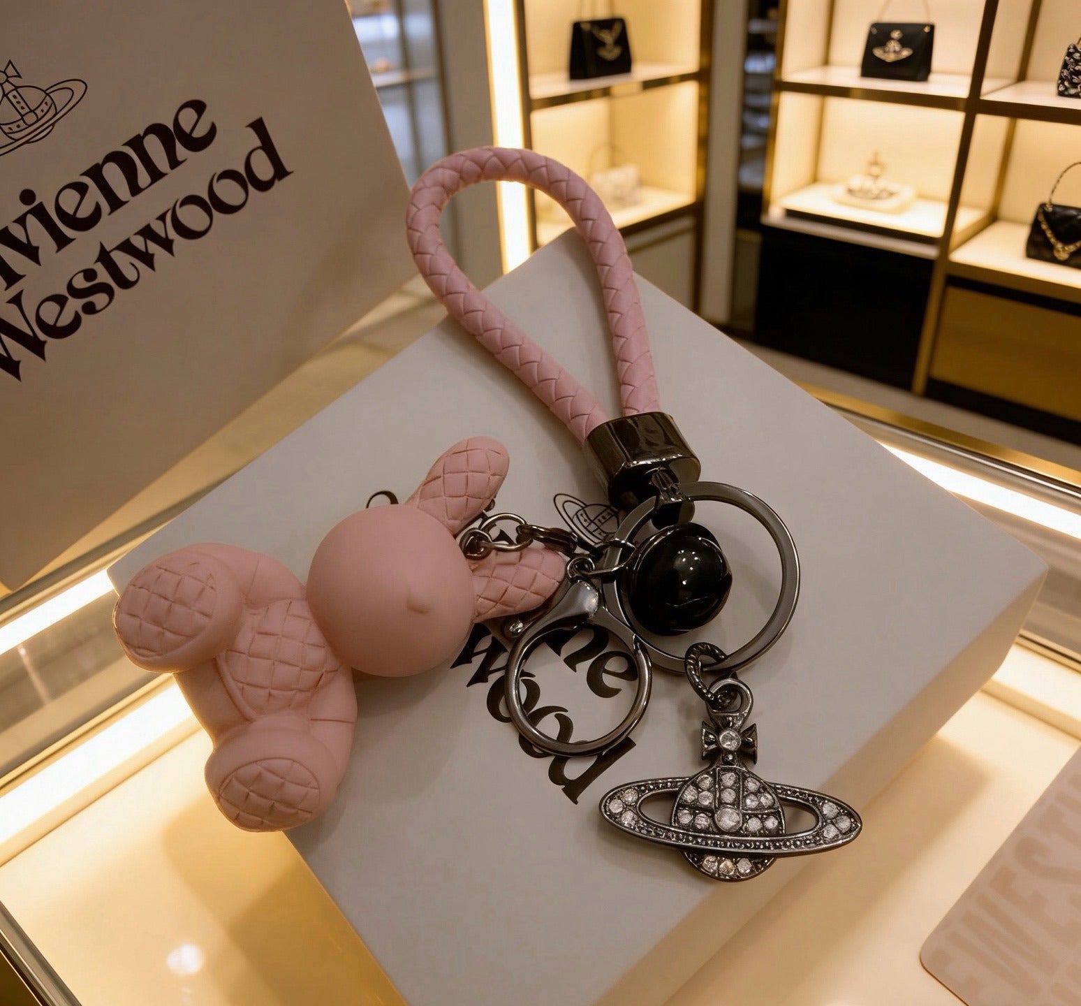 Vivienne Westwood Vintage-Finish Keychain