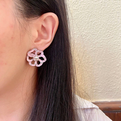 Chanel Openwork Earrings
