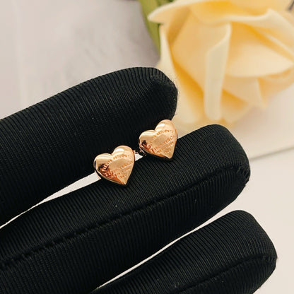 Tiffany & Co. Brass Heart Earrings