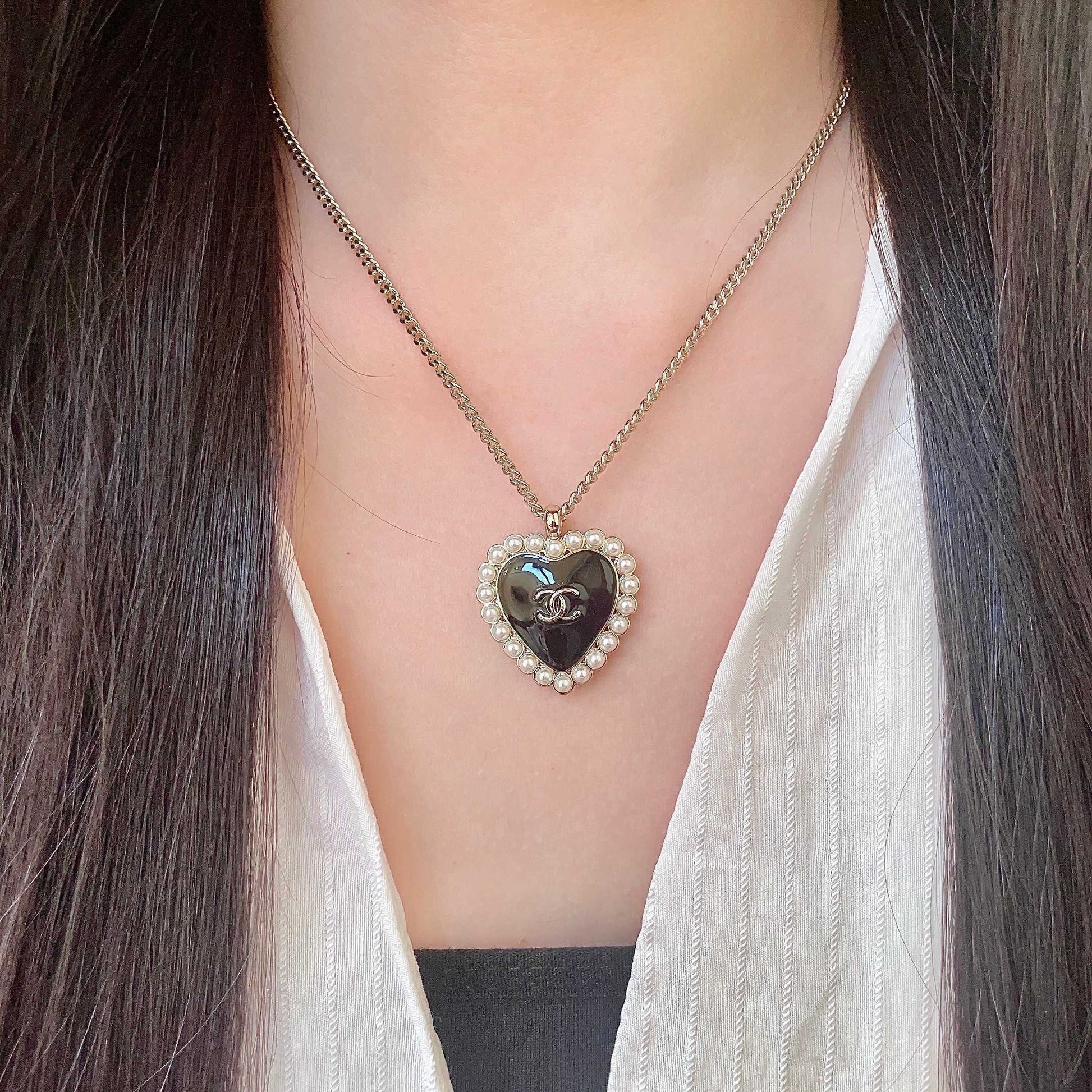 Chanel Heart Necklace